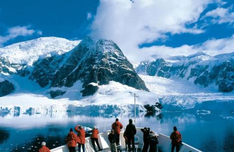 Breathtaking views while reaching Antarctica