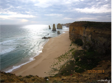 12 Apostles - The beautiful limestone structures