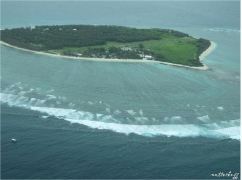 The Speechmark shaped Island